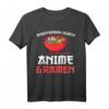 Angetrieben durch Anime & Ramen Merch Otaku T-Shirt - Lustiges Japanisches Geschenk für Anime- und Ramen-Fans