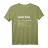 Lustiges Vanessa T-Shirt mit Witz Spruch – Personalisierte Geschenkidee für Damen, Frauen & Mütter zu Geburtstag, Weihnachten & Muttertag
