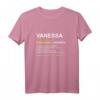 Lustiges Vanessa T-Shirt mit Witz Spruch – Personalisierte Geschenkidee für Damen, Frauen & Mütter zu Geburtstag, Weihnachten & Muttertag