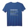 Lustiges Vanessa T-Shirt mit Witz Spruch – Personalisierte Geschenkidee für Damen, Frauen & Mütter zu Geburtstag, Weihnachten & Muttertag