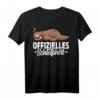 Offizielles Faultier Schlafshirt - Lustiges Nachthemd & Pyjama für Frauen und Männer, Perfekt als Geschenk für Schlafmützen und Faultier-Fans