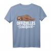 Offizielles Faultier Schlafshirt - Lustiges Nachthemd & Pyjama für Frauen und Männer, Perfekt als Geschenk für Schlafmützen und Faultier-Fans