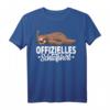Offizielles Faultier Schlafshirt - Lustiges Nachthemd & Pyjama für Frauen und Männer, Perfekt als Geschenk für Schlafmützen und Faultier-Fans