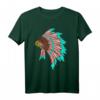 Indianer-Häuptling Kopfschmuck T-Shirt – Lustiges Geschenk für Indianer-Fans & Partyideen
