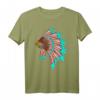 Indianer-Häuptling Kopfschmuck T-Shirt – Lustiges Geschenk für Indianer-Fans & Partyideen