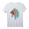 Indianer-Häuptling Kopfschmuck T-Shirt – Lustiges Geschenk für Indianer-Fans & Partyideen