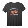 Mettwoch Mittwoch I Mettbrötchen Motiv für Fleischliebhaber - Humorvolles T-Shirt für Metzger, Hackfleischfans & Fleischliebhaber zum Geburtstag und Weihnachten