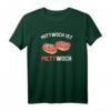 Mettwoch Mittwoch I Mettbrötchen Motiv für Fleischliebhaber - Humorvolles T-Shirt für Metzger, Hackfleischfans & Fleischliebhaber zum Geburtstag und Weihnachten