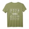 Lustiges Thomas T-Shirt mit Spruch – Personalisiertes Geburtstags- und Namenstagsgeschenk für Männer mit Humor