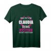 Claudia Vorname Name Rufname Geschenk T-Shirt - Witziges & Personalisierbares Outfit für Frauen & Mädchen, perfekt als Geburtstags- oder Freundschaftsgeschenk