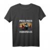 Damen Pieks Pieks Madafakas Impfung T-Shirt mit V-Ausschnitt – Lustiges Motiv für Geimpfte, Impfgegner & medizinisches Personal