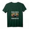 Damen Pieks Pieks Madafakas Impfung T-Shirt mit V-Ausschnitt – Lustiges Motiv für Geimpfte, Impfgegner & medizinisches Personal