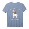Faultier Alpaka Lama Offizielles Schlafshirt – Lustiges Pyjama Geschenk für Tierliebhaber, Schlafmützen & Nickerchen-Fans zu Weihnachten & Geburtstag