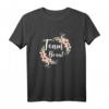 Team Braut T-Shirt für Brautjungfern & JGA Party - Perfektes Hochzeitsgeschenk & Gruppenshirt für die letzte Feier