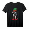 Opa Elf Familienoutfit - Lustiges Partnerlook Weihnachten T-Shirt für die ganze Familie als Geschenk-Alternative zu Weihnachtspullovern