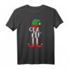 Opa Elf Familienoutfit - Lustiges Partnerlook Weihnachten T-Shirt für die ganze Familie als Geschenk-Alternative zu Weihnachtspullovern