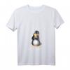 Lustiges Damen T-Shirt mit Pinguin Spruch - Ironisches Statement mit V-Ausschnitt, perfekte Geschenkidee für Freunde und Kollegen