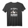 Lustiger Alpaka und Lama Spruch Pullover - 'Mir reichts ich geh Alpakas streicheln' für Tierliebhaber, Farm & Freizeit