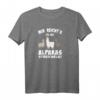 Lustiger Alpaka und Lama Spruch Pullover - 'Mir reichts ich geh Alpakas streicheln' für Tierliebhaber, Farm & Freizeit