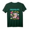 Snaxolotl Axolotl T-Shirt – Lustiges Tiermotiv mit Snack-Spruch für Food- und Tierliebhaber