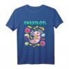 Snaxolotl Axolotl T-Shirt – Lustiges Tiermotiv mit Snack-Spruch für Food- und Tierliebhaber