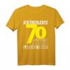 70: Geburtstag Ich Habe 70 Überlebt - Lustiges T-Shirt zum runden Geburtstag, ideale Geschenkidee für Eltern, Freunde & Feierdekoration