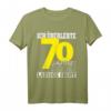 70: Geburtstag Ich Habe 70 Überlebt - Lustiges T-Shirt zum runden Geburtstag, ideale Geschenkidee für Eltern, Freunde & Feierdekoration