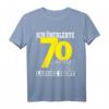 70: Geburtstag Ich Habe 70 Überlebt - Lustiges T-Shirt zum runden Geburtstag, ideale Geschenkidee für Eltern, Freunde & Feierdekoration
