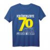 70: Geburtstag Ich Habe 70 Überlebt - Lustiges T-Shirt zum runden Geburtstag, ideale Geschenkidee für Eltern, Freunde & Feierdekoration