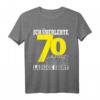 70: Geburtstag Ich Habe 70 Überlebt - Lustiges T-Shirt zum runden Geburtstag, ideale Geschenkidee für Eltern, Freunde & Feierdekoration