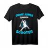 Coole Jungs fahren Scooter Stunt Roller T-Shirt - Vintage Retro Design, Perfekt als Geschenk zu Geburtstag & Weihnachten für Kinder & Teenager