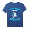 Coole Jungs fahren Scooter Stunt Roller T-Shirt - Vintage Retro Design, Perfekt als Geschenk zu Geburtstag & Weihnachten für Kinder & Teenager