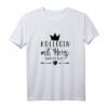 Beste Kollegin Abschied T-Shirt mit Herz – Dankeschön, Geburtstags- und Rente-Geschenk für Arbeitskolleginnen