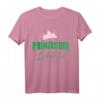 Prinzessin Pfeffifee Saufen & Apres Ski T-Shirt mit Pfefferminzlikör – Witziges Feierabend- und Partyshirt für Freunde und Fans von Likör und Spaß
