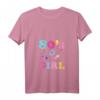 Damen 80er Party Outfit Kostüm - Retro 80s Girl T-Shirt mit V-Ausschnitt für Fasching, Karneval & Rave