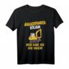 Kinder Baggerfahrer Kilian T-Shirt mit Namen - Lustiges Baustellen-Shirt für kleine Baumeister, Geburtstags- und Weihnachtsgeschenk