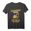 Kinder Baggerfahrer Kilian T-Shirt mit Namen - Lustiges Baustellen-Shirt für kleine Baumeister, Geburtstags- und Weihnachtsgeschenk