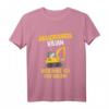 Kinder Baggerfahrer Kilian T-Shirt mit Namen - Lustiges Baustellen-Shirt für kleine Baumeister, Geburtstags- und Weihnachtsgeschenk