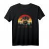 Vintage Dachshund Sunset Dog Lover T-Shirt – Retro Geschenk für Hundeliebhaber, Dachshund Fans und Hundebesitzer zu Geburtstag & Weihnachten