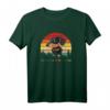 Vintage Dachshund Sunset Dog Lover T-Shirt – Retro Geschenk für Hundeliebhaber, Dachshund Fans und Hundebesitzer zu Geburtstag & Weihnachten