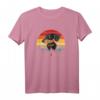 Vintage Dachshund Sunset Dog Lover T-Shirt – Retro Geschenk für Hundeliebhaber, Dachshund Fans und Hundebesitzer zu Geburtstag & Weihnachten