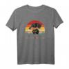Vintage Dachshund Sunset Dog Lover T-Shirt – Retro Geschenk für Hundeliebhaber, Dachshund Fans und Hundebesitzer zu Geburtstag & Weihnachten