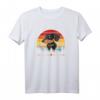 Vintage Dachshund Sunset Dog Lover T-Shirt – Retro Geschenk für Hundeliebhaber, Dachshund Fans und Hundebesitzer zu Geburtstag & Weihnachten