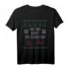 Lustiges Hässliches Weihnachts Motiv T-Shirt mit Dialekt - Perfekt für Ugly Christmas Sweater Partys & Weihnachtsfeiern