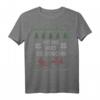Lustiges Hässliches Weihnachts Motiv T-Shirt mit Dialekt - Perfekt für Ugly Christmas Sweater Partys & Weihnachtsfeiern