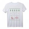 Lustiges Hässliches Weihnachts Motiv T-Shirt mit Dialekt - Perfekt für Ugly Christmas Sweater Partys & Weihnachtsfeiern