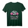 Damen 21. Geburtstag T-Shirt - Ich Kann Alles Ich Weiß Alles mit V-Ausschnitt, Perfekt für die Geburtstagsparty und als Geschenk