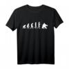 Eishockey Torwart T-Shirt mit Evolution Motiv - Lustiges Goalkeeper Shirt für Fans, Spieler & Trainer