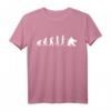Eishockey Torwart T-Shirt mit Evolution Motiv - Lustiges Goalkeeper Shirt für Fans, Spieler & Trainer