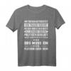 Lustiges Fliesenleger T-Shirt mit Spruch - Witziges Handwerker Motiv für Männer, ideal als Geschenk zu Weihnachten & Geburtstag